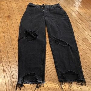 Pretty little thing Boyfriend Black Jeans